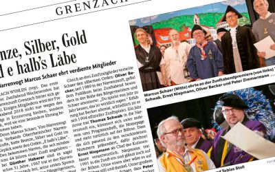 Zunftspieler werden geehrt