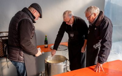 Suppenverkauf am Weihnachtsmarkt Grenzach