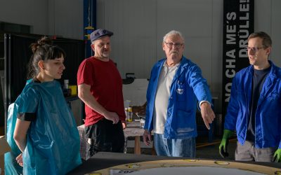 Kulissenmalen zwischen den Jahren