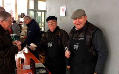 Suppenverkauf am Weihnachtsmarkt Grenzach